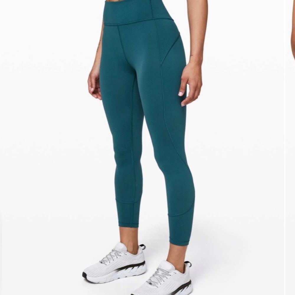 Lululemon In Movement Tights 25” Everlux Size 4